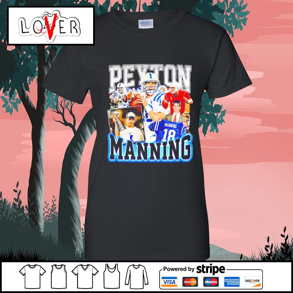 Peyton Manning Denver Broncos T-shirt, Peyton Manning T-shirt in 2023