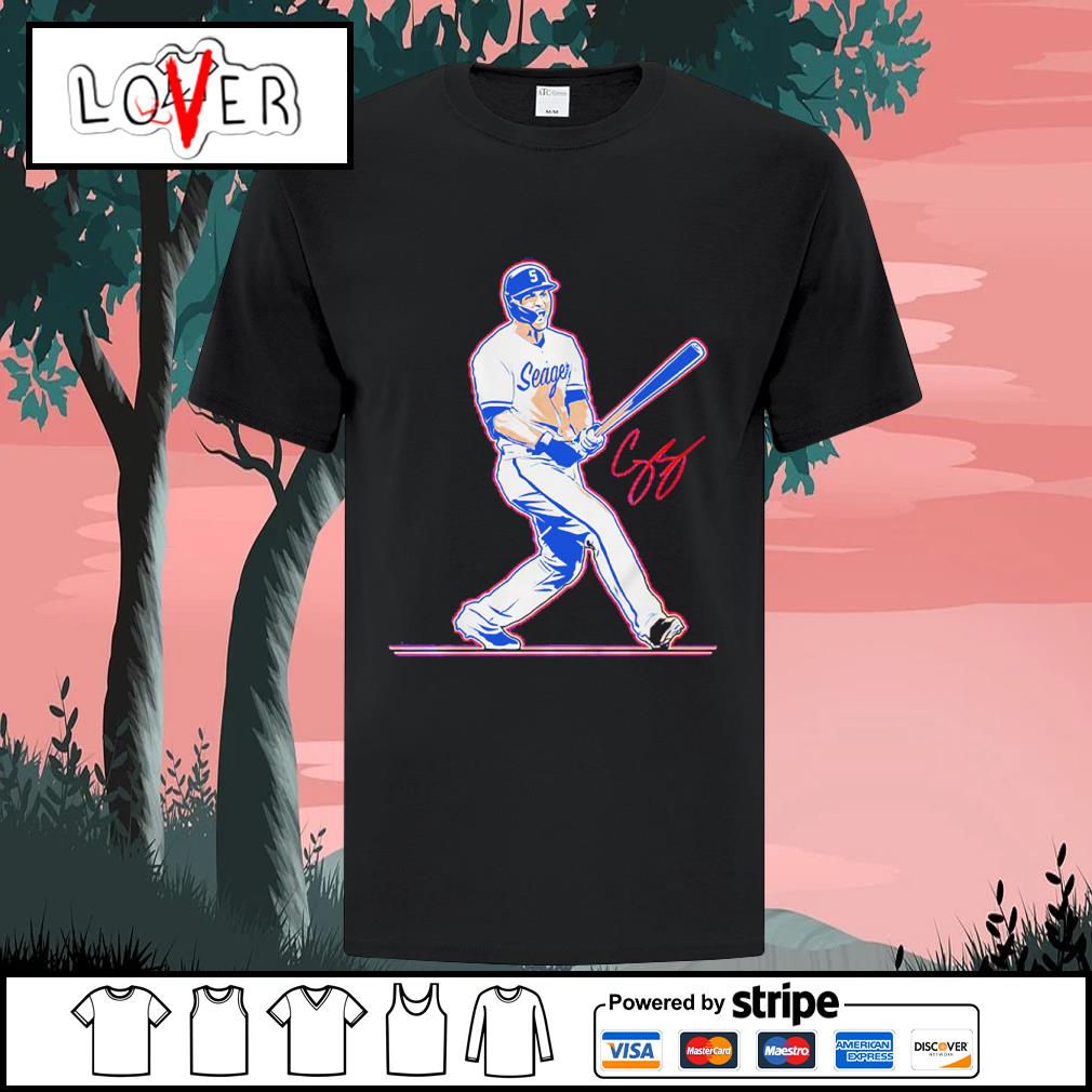 Best corey Seager Scream Los Angeles Dodgers signature shirt