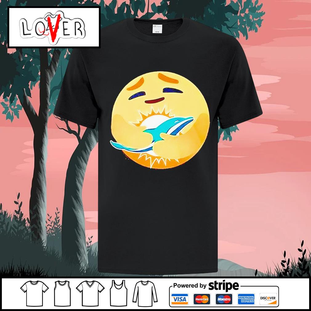 Emoji Miami Dolphins Shirt, Custom prints store