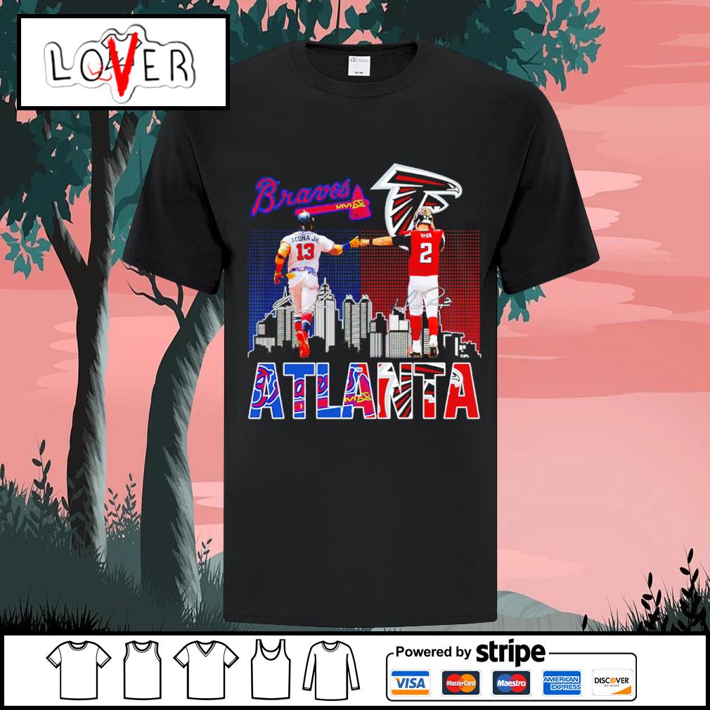 Funny atlanta Braves Ronald Acuña Jr. and Matt Ryan Atlanta Falcons shirt