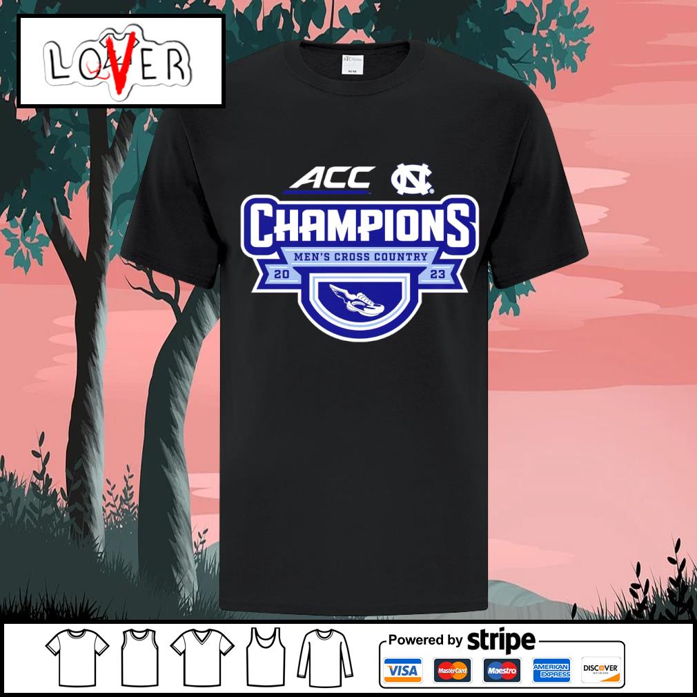 Nice north Carolina Tar Heels 2023 ACC Men's Cross Country Champions shirt