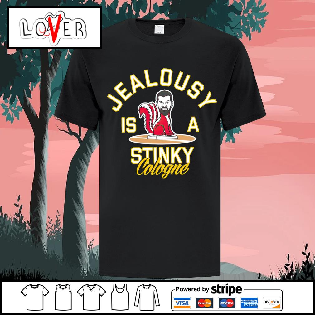 Dalatshirtshop david Portnoy Jealousy is a stinky cologne T-shirt