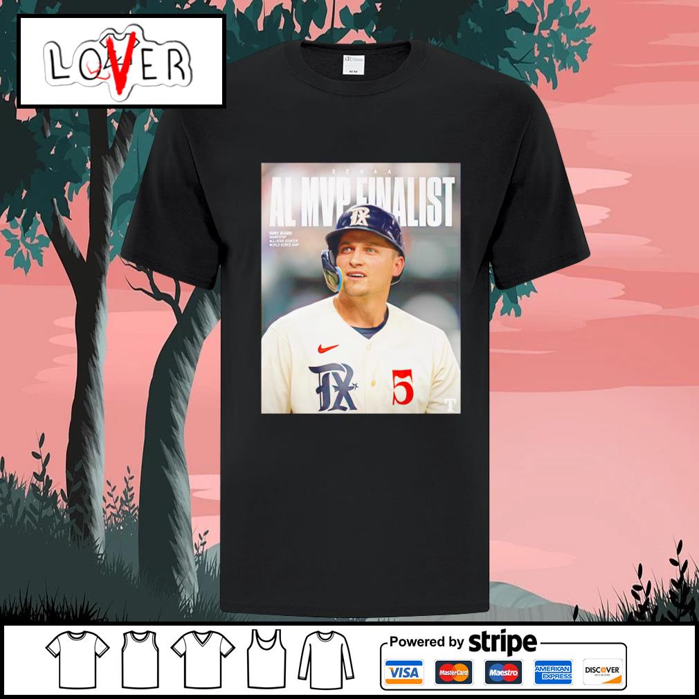 Dalatshirtstore corey Seager Texas Rangers Al Mvp Finalist poster T-shirt