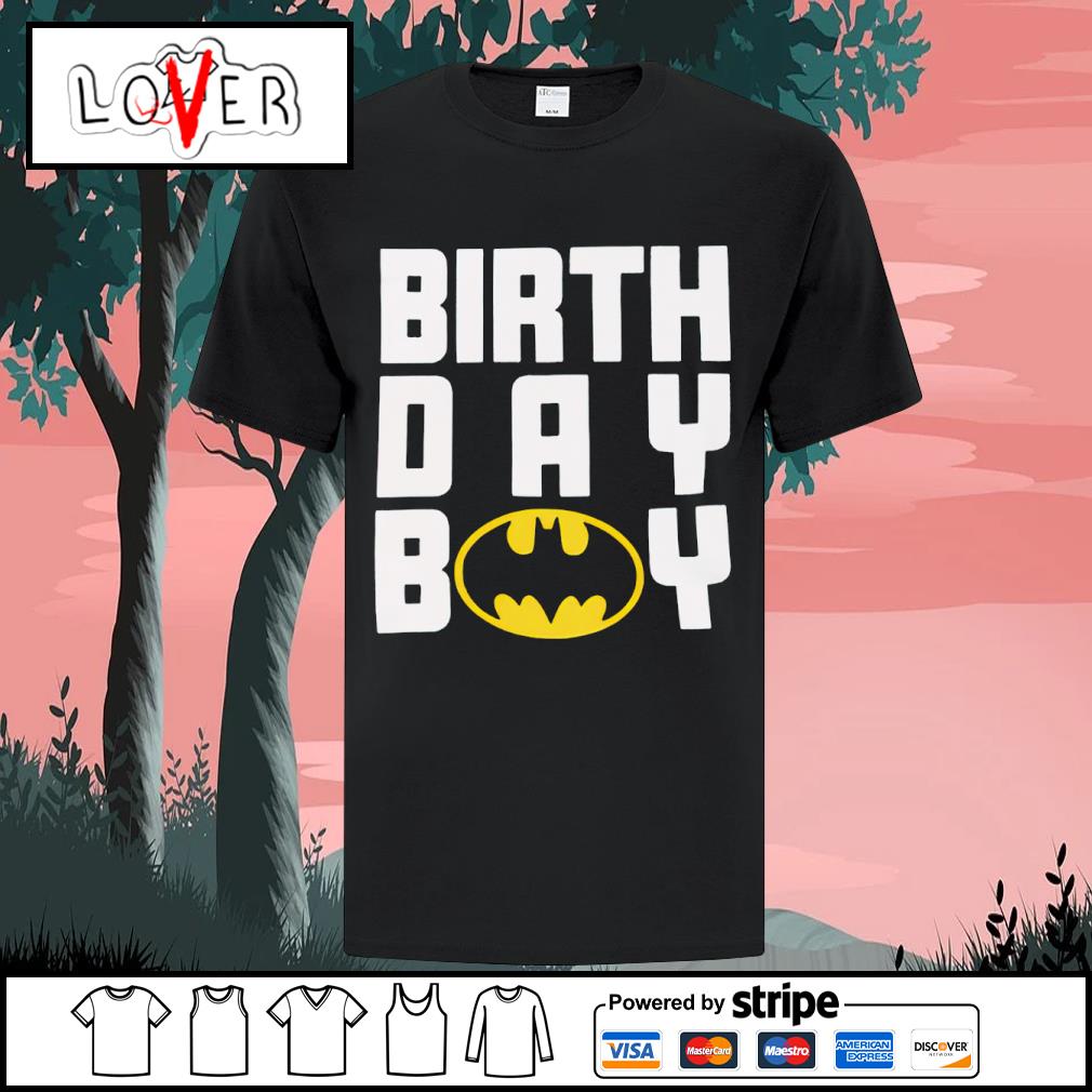 Batman birthday clearance boy shirt