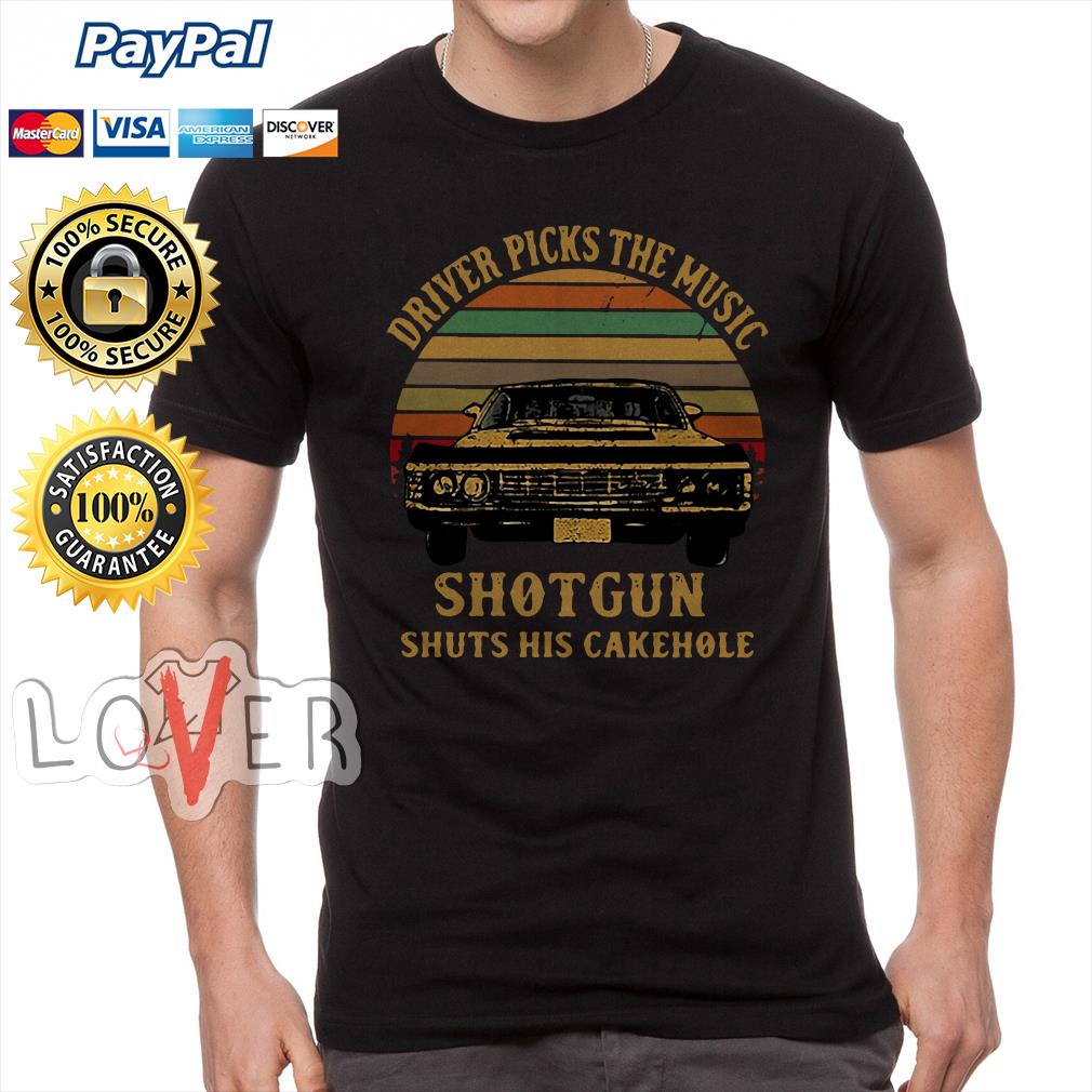 driver picks the music t shirt