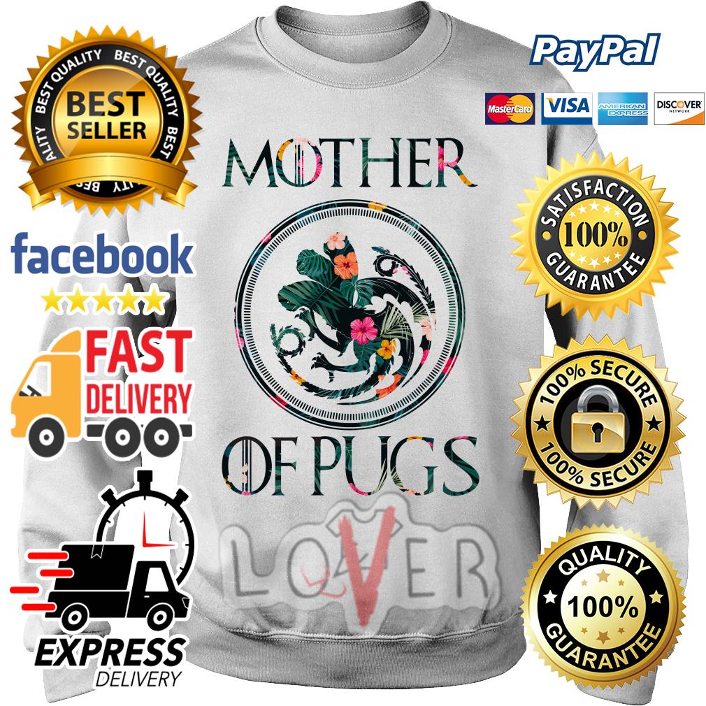 mother of pugs t shirt