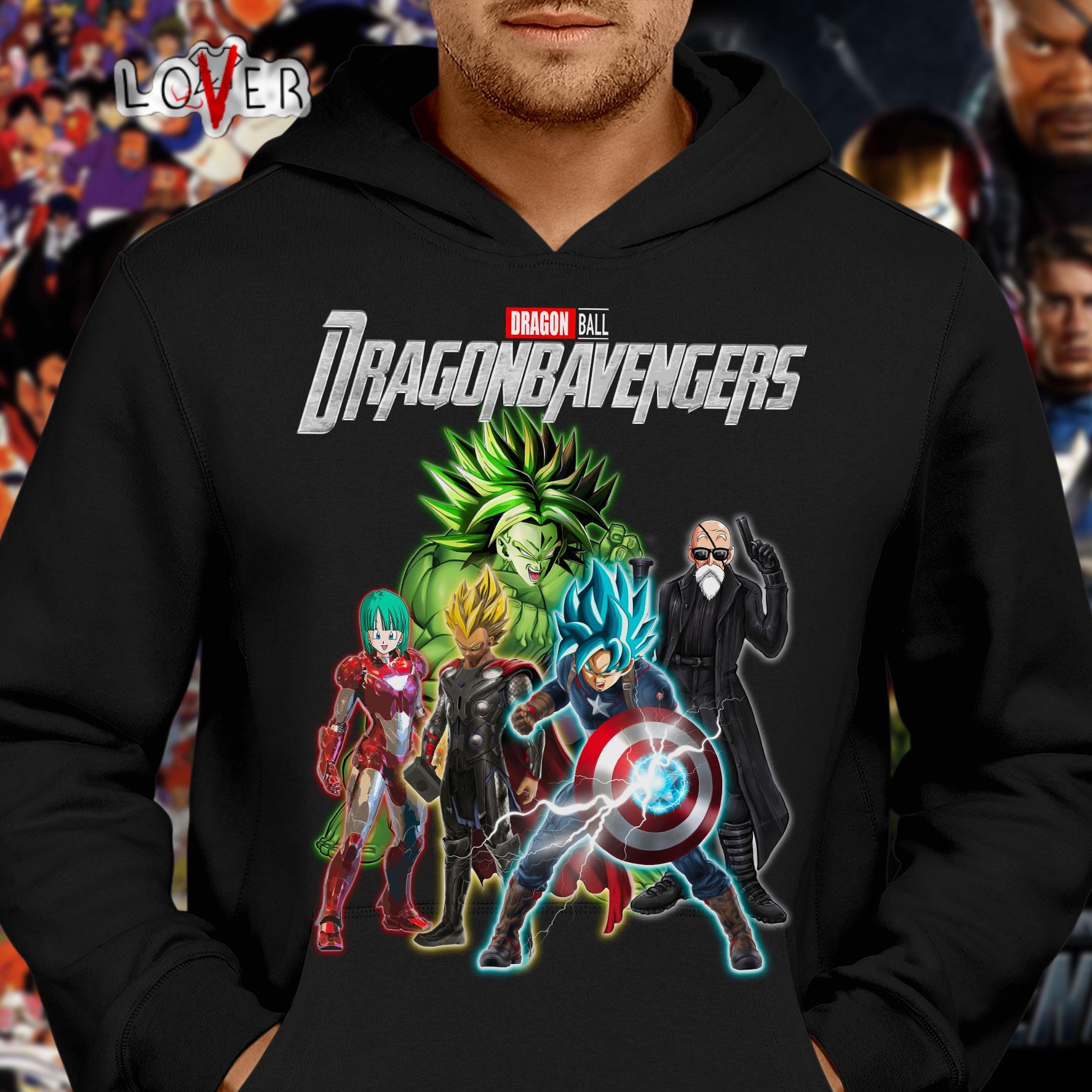 Dragon ball cheap avengers shirt