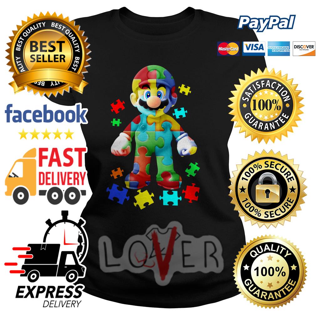 super mario autism shirt