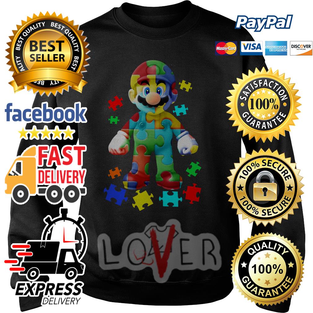 super mario autism shirt