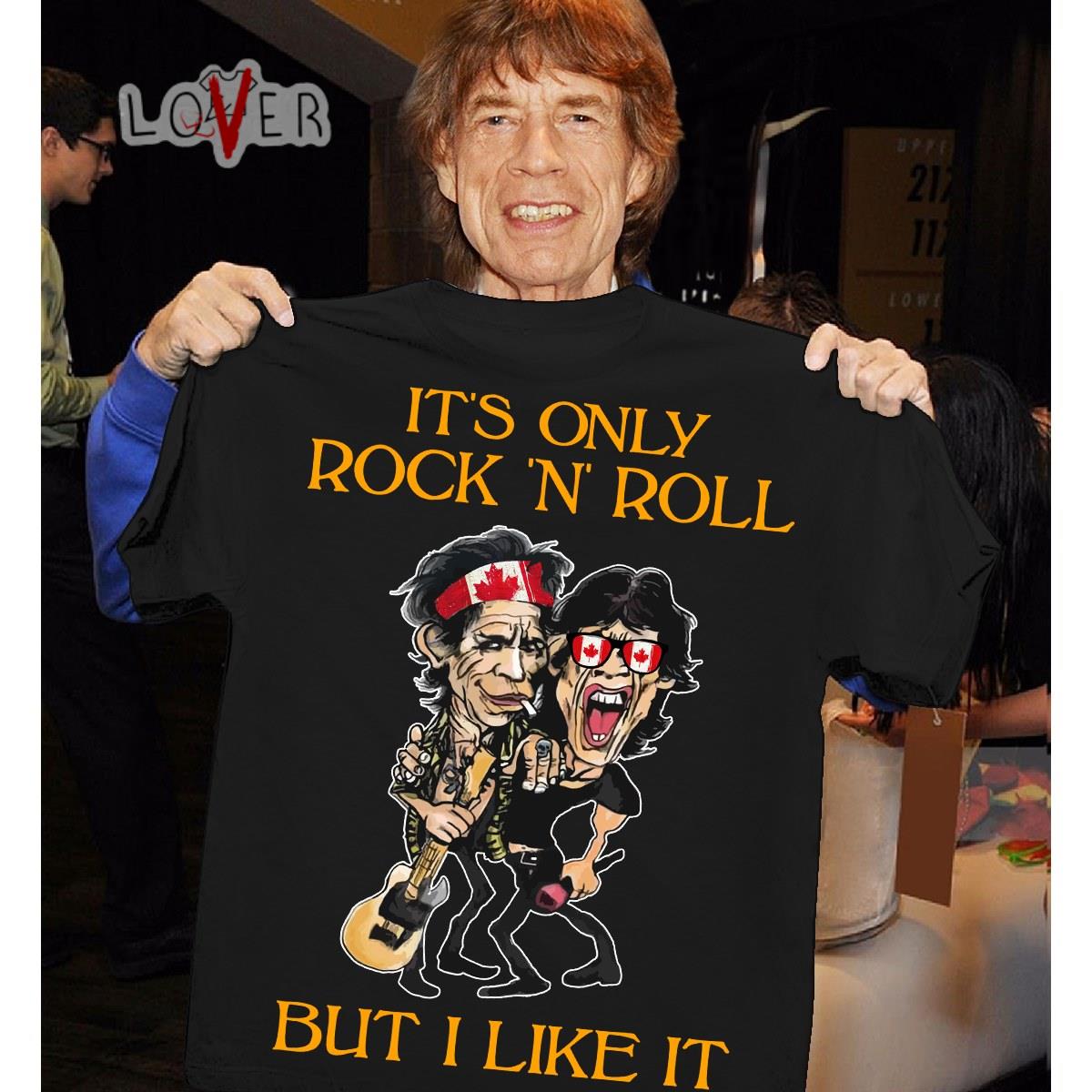 Rolling Stones The Its Only Rock N Roll Burn Out T-Shirt Homme