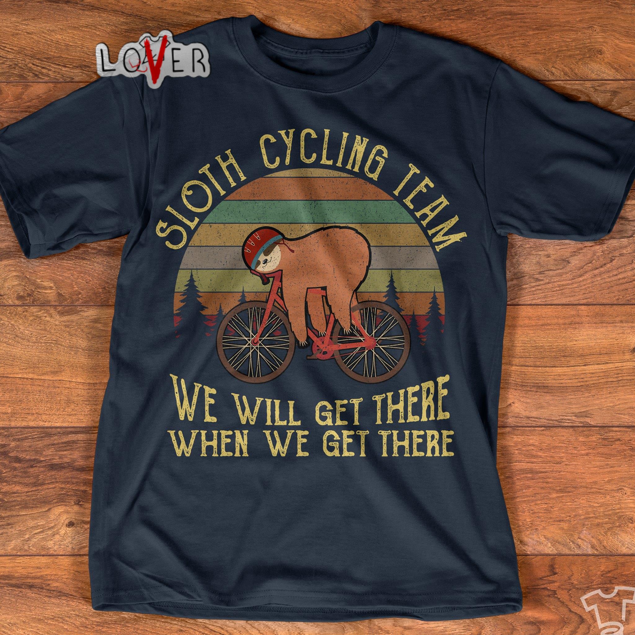 sloth cycling team jersey