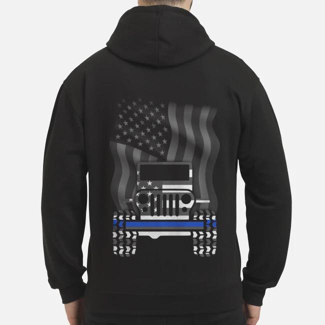 Thin blue sale line sweater