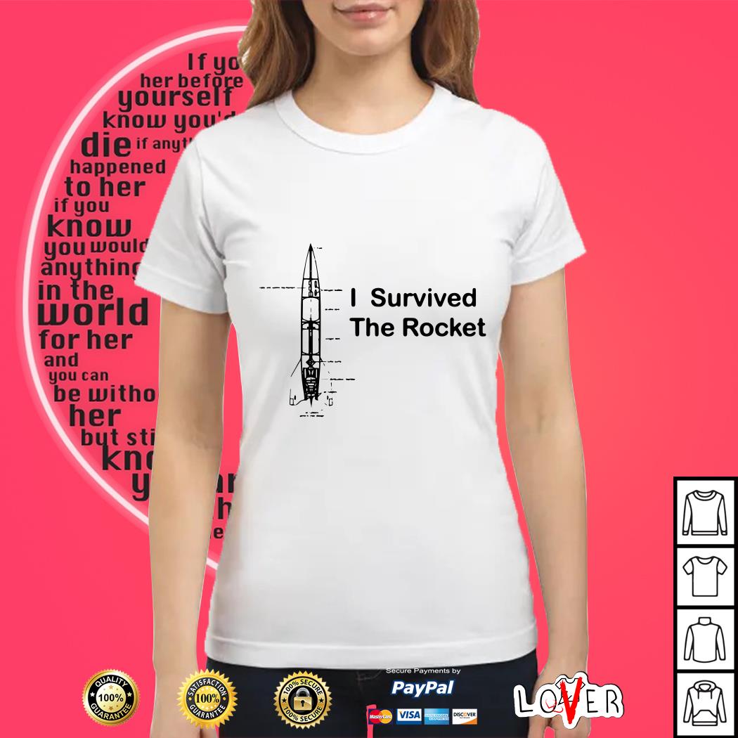 i survived the rocket tee shirt