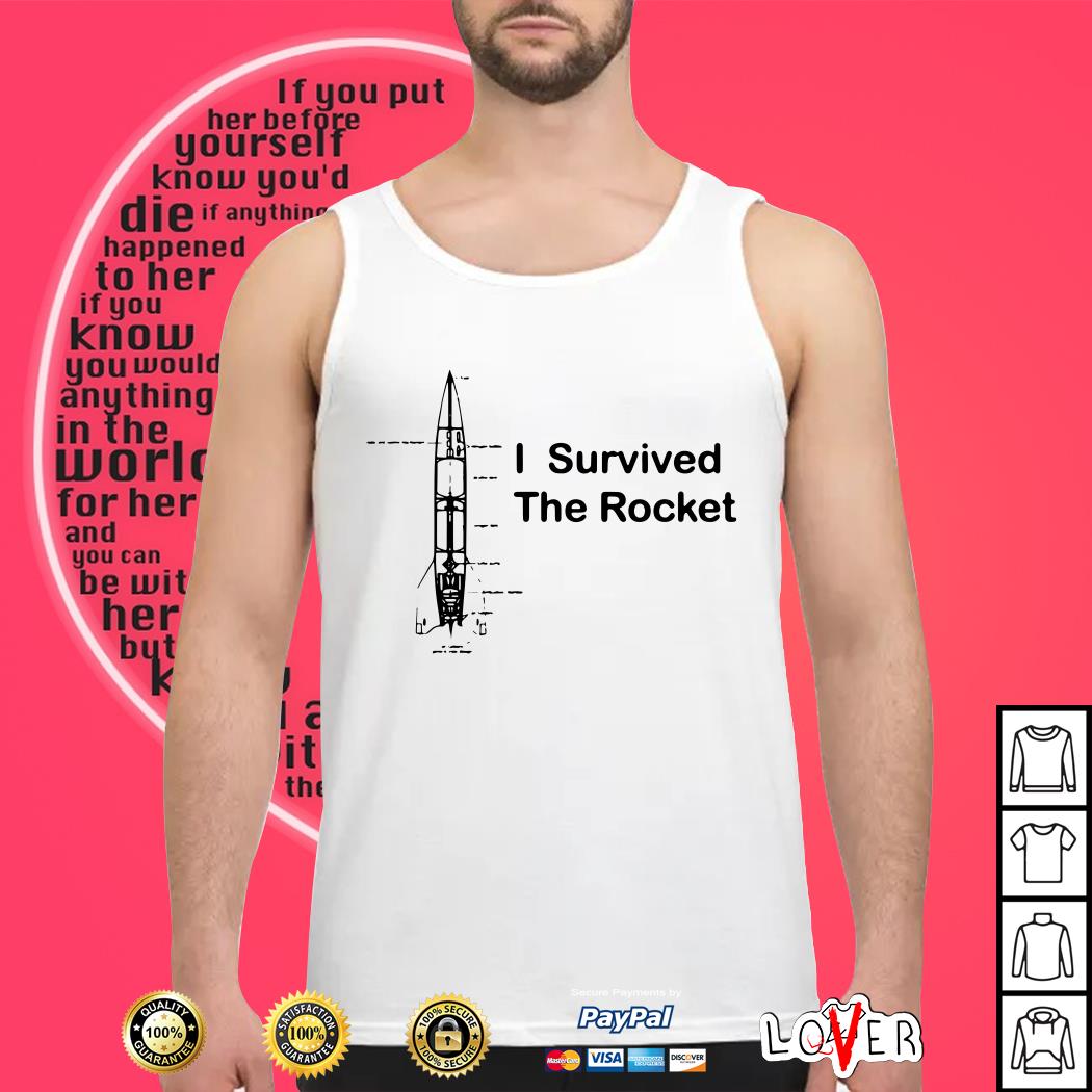 i survived the rocket tee shirt