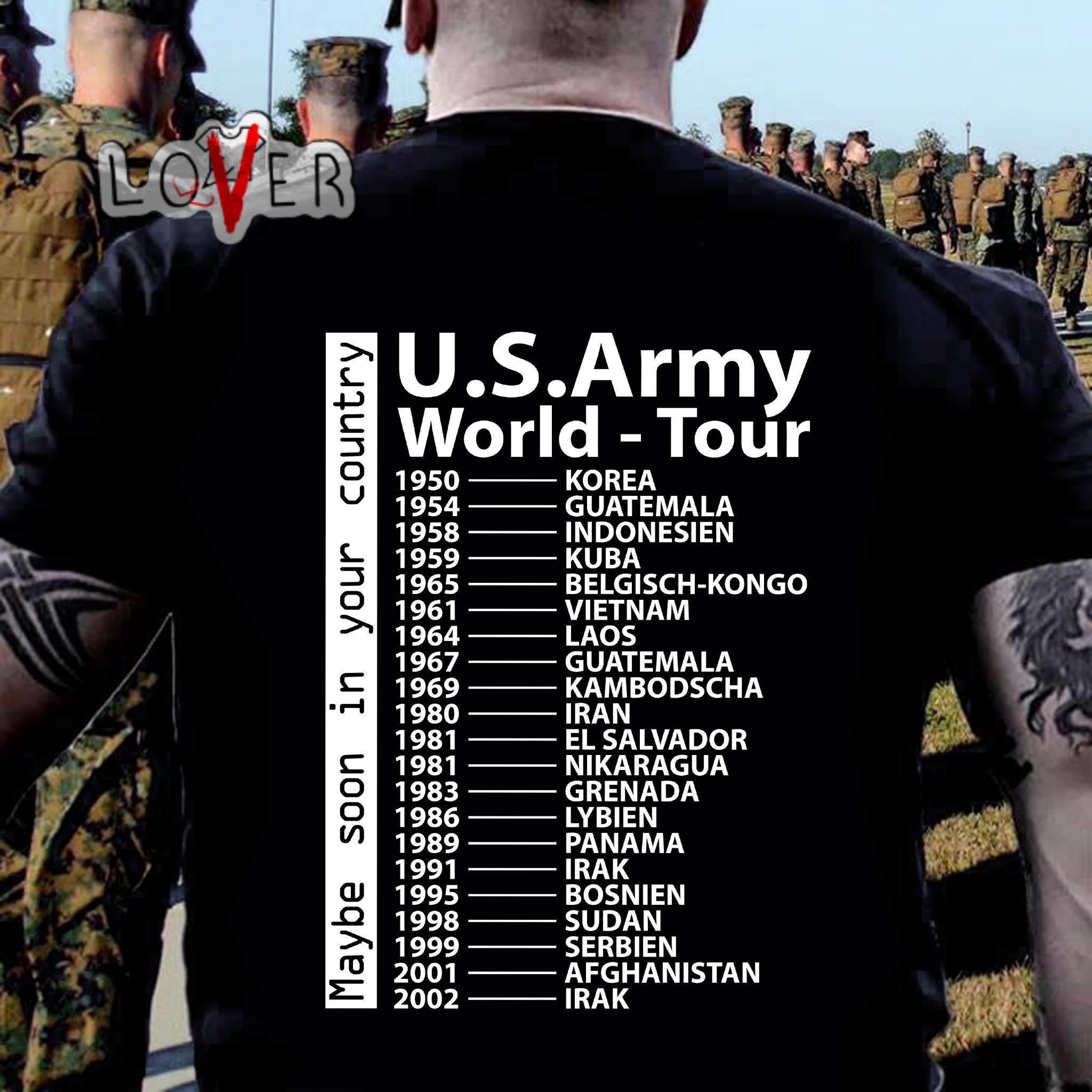 us army world tour