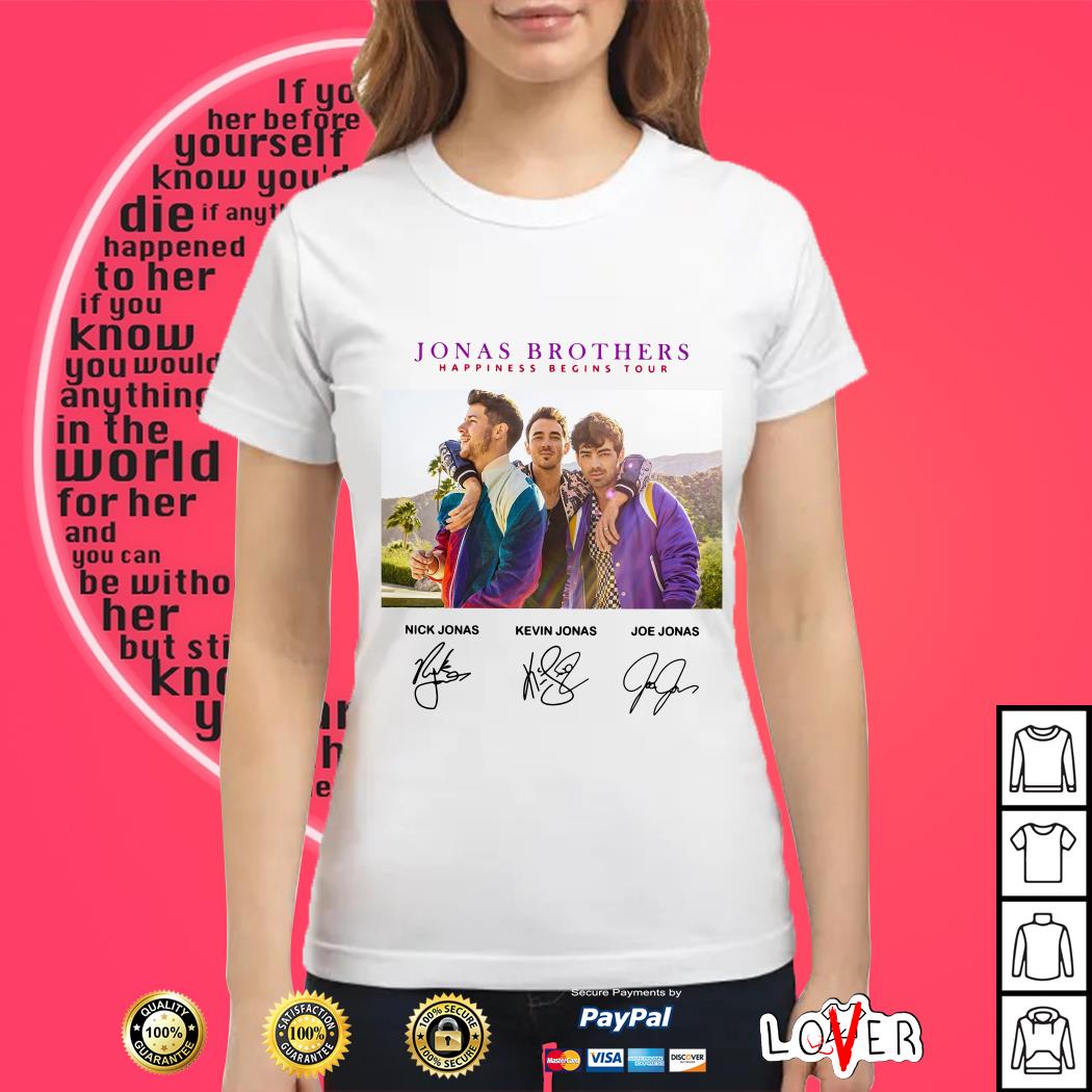 jonas brothers happiness begins t shirt