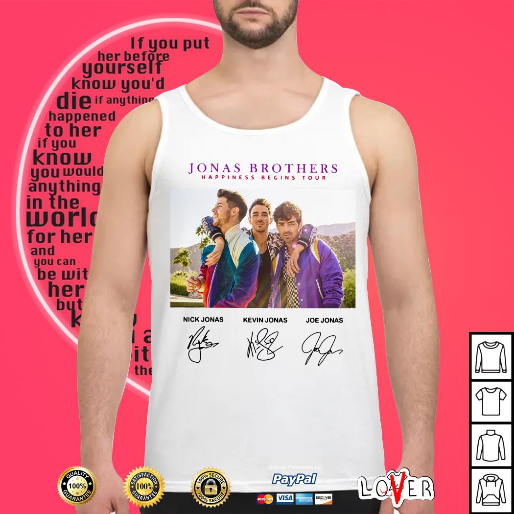 jonas brothers happiness begins t shirt