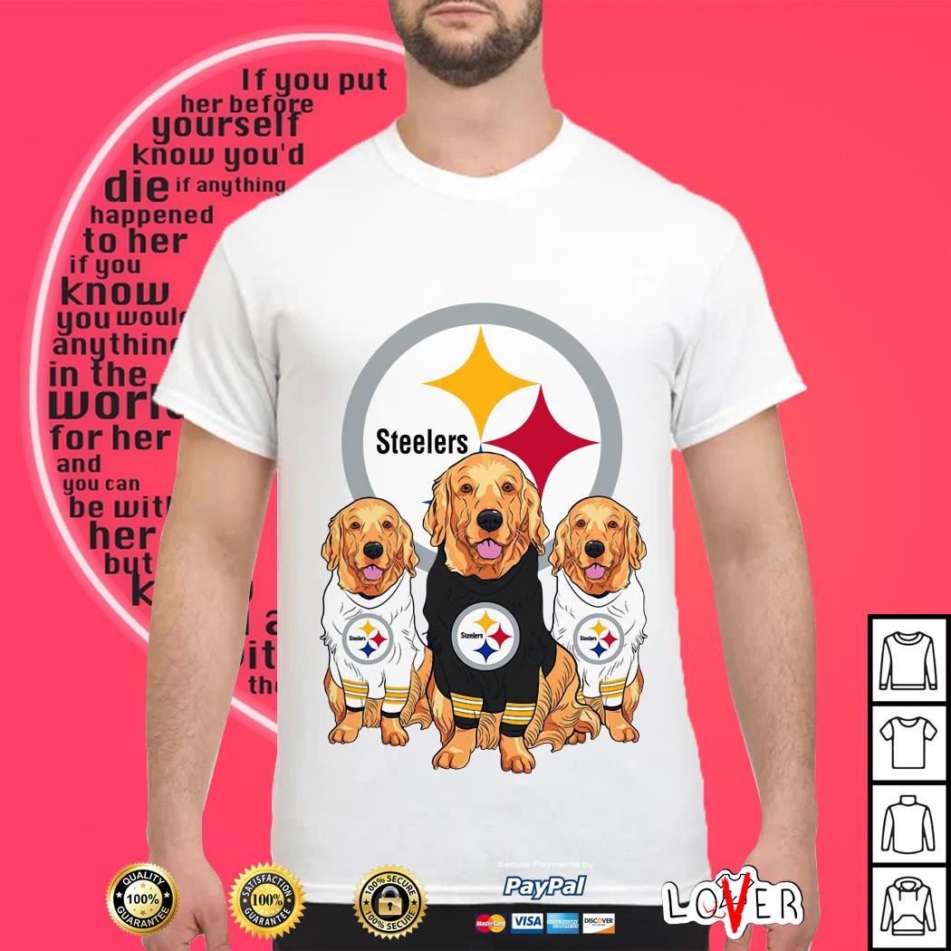 pittsburgh steelers dog shirt