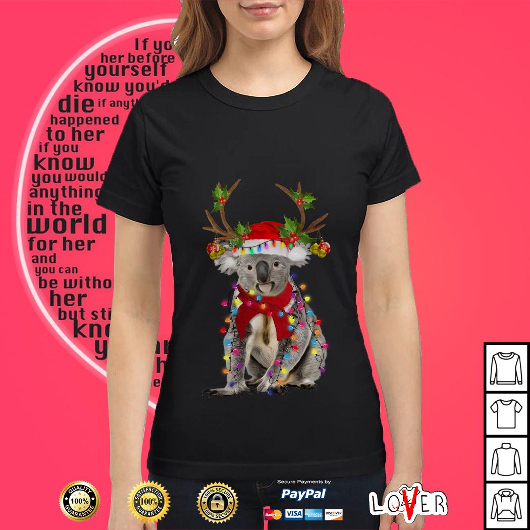 christmas koala shirt