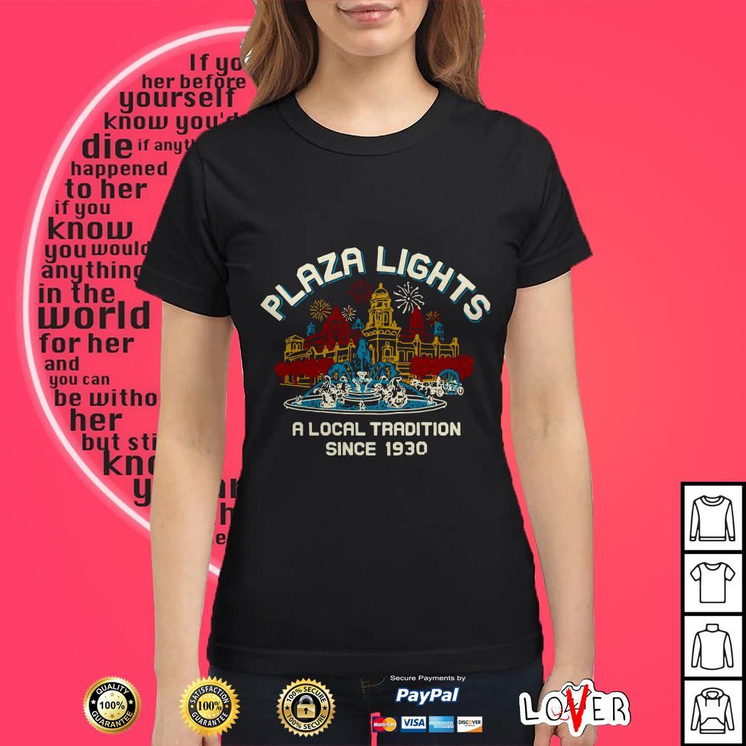 charlie hustle plaza lights shirt