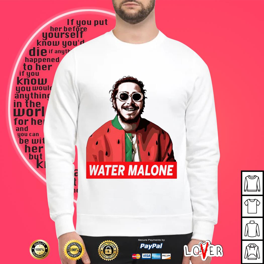 water malone shirt