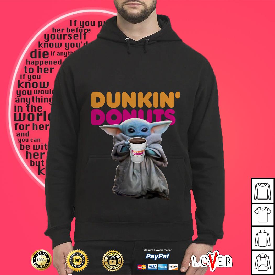 dunkin donuts yoda shirt