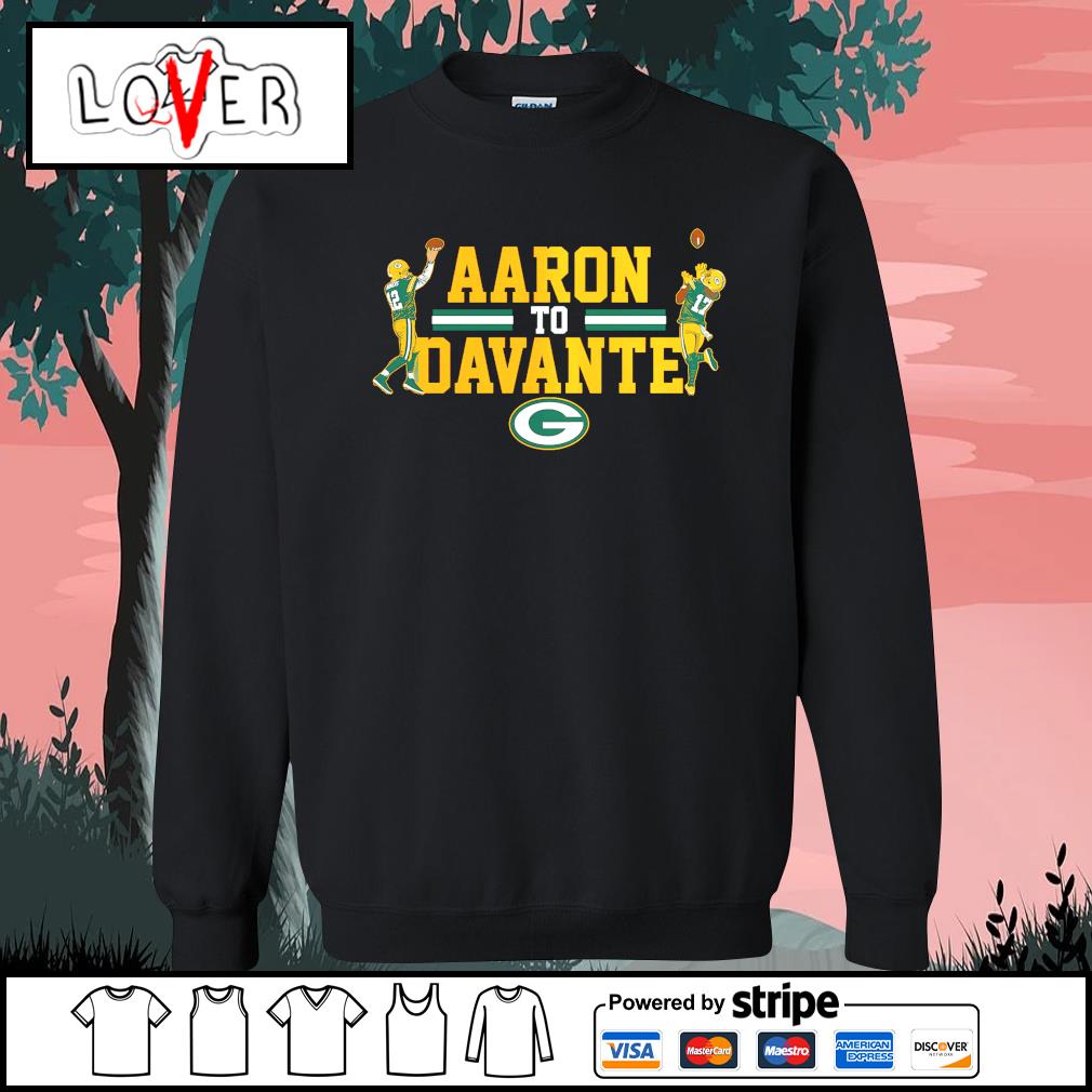 aaron to davante shirt