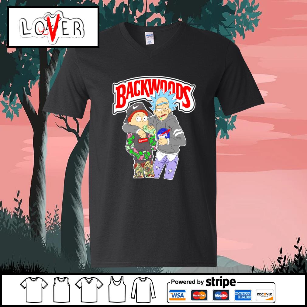 rick and morty backwoods t shirt