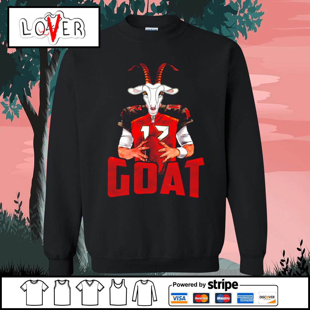 Tampa Bay Buccaneers Tom Brady GOAT shirt, hoodie, sweater, long sleeve and  tank top